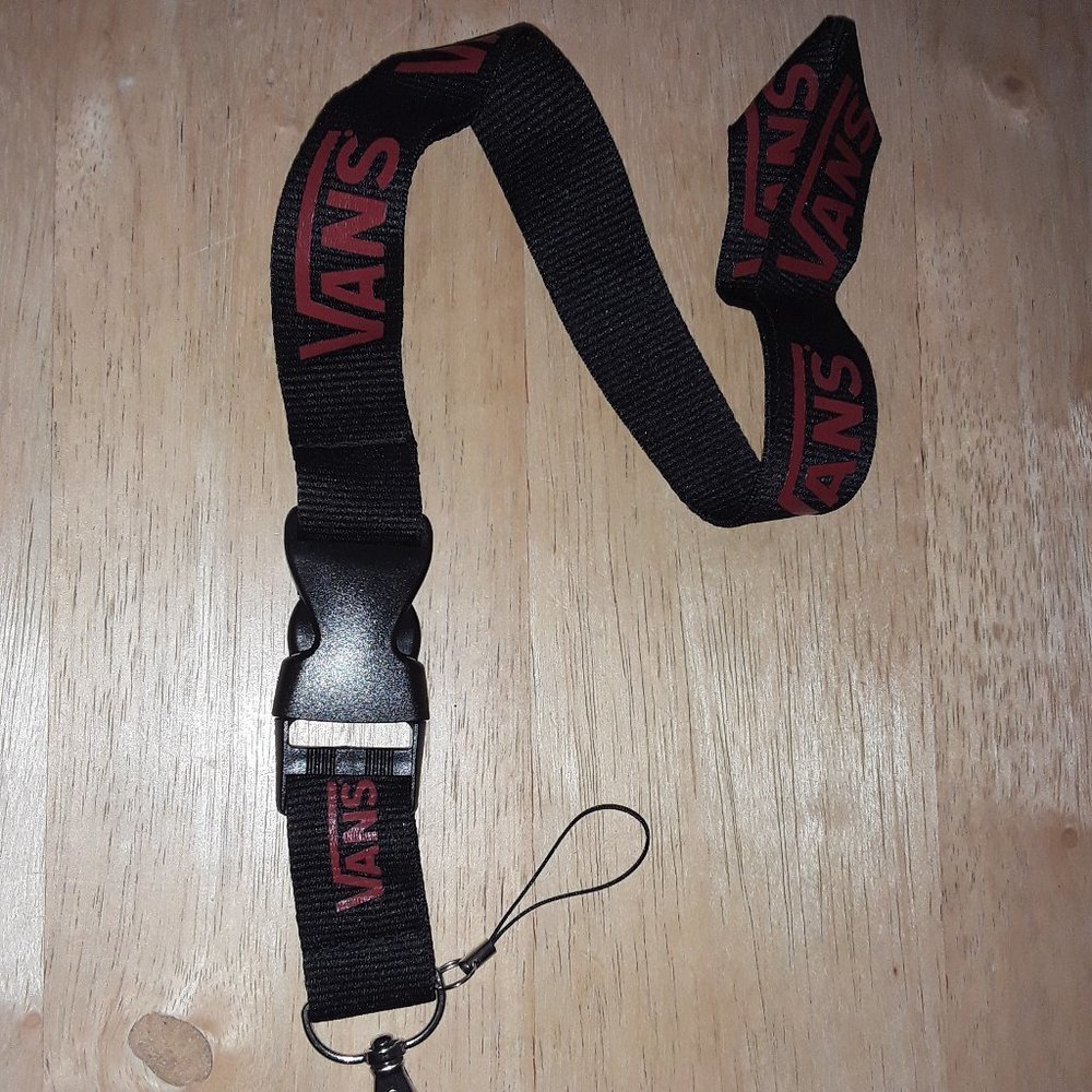 Vans Black One Size Lanyard with Clip 2 - Picture 5 of 8